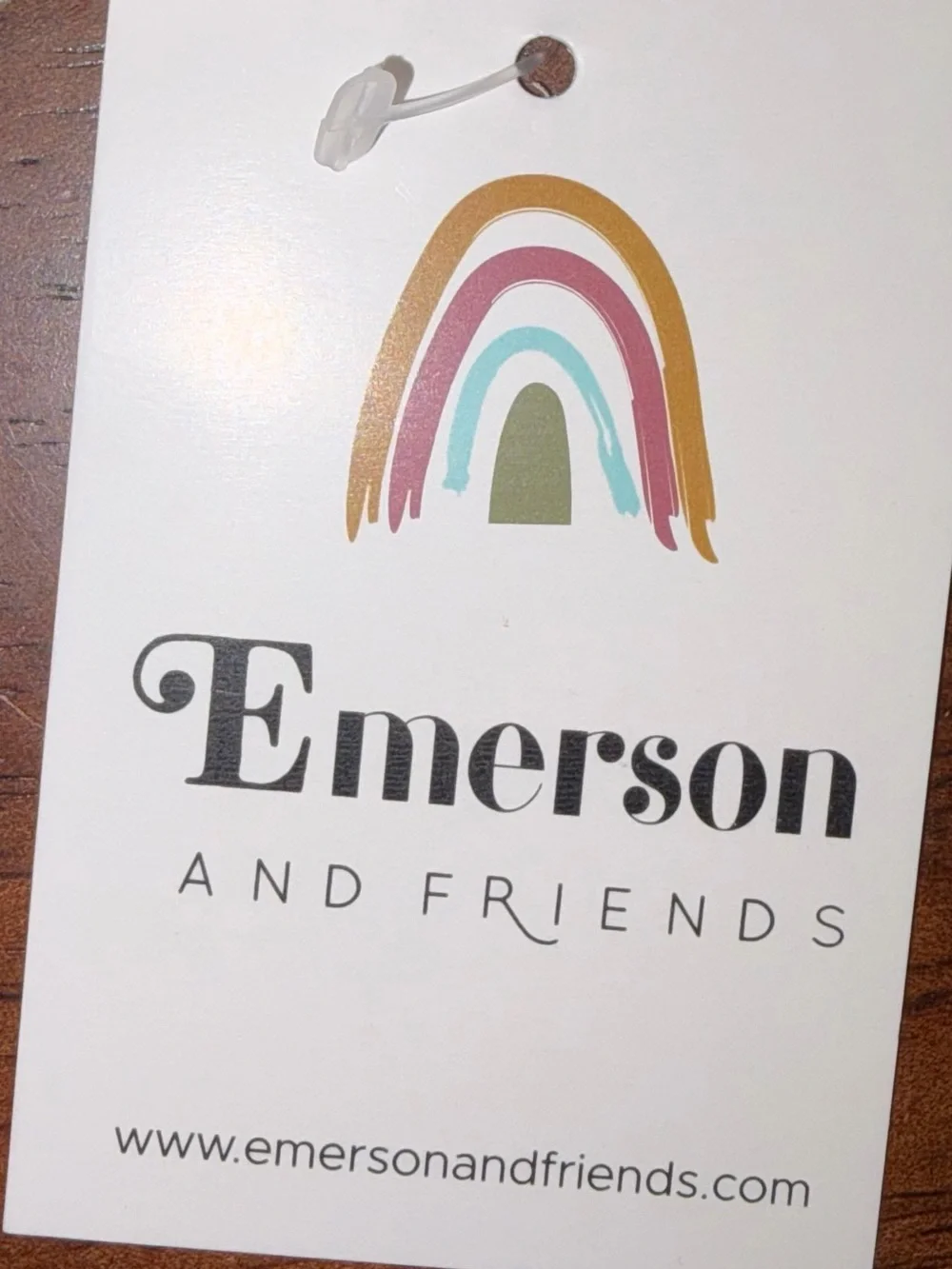 Emerson and Friends “Made With Love” Onesie sz 12-18 months NWT